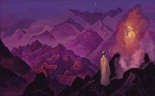 Haga click para ver la imagen ampliada mohammed on mt hira 1932.jpg